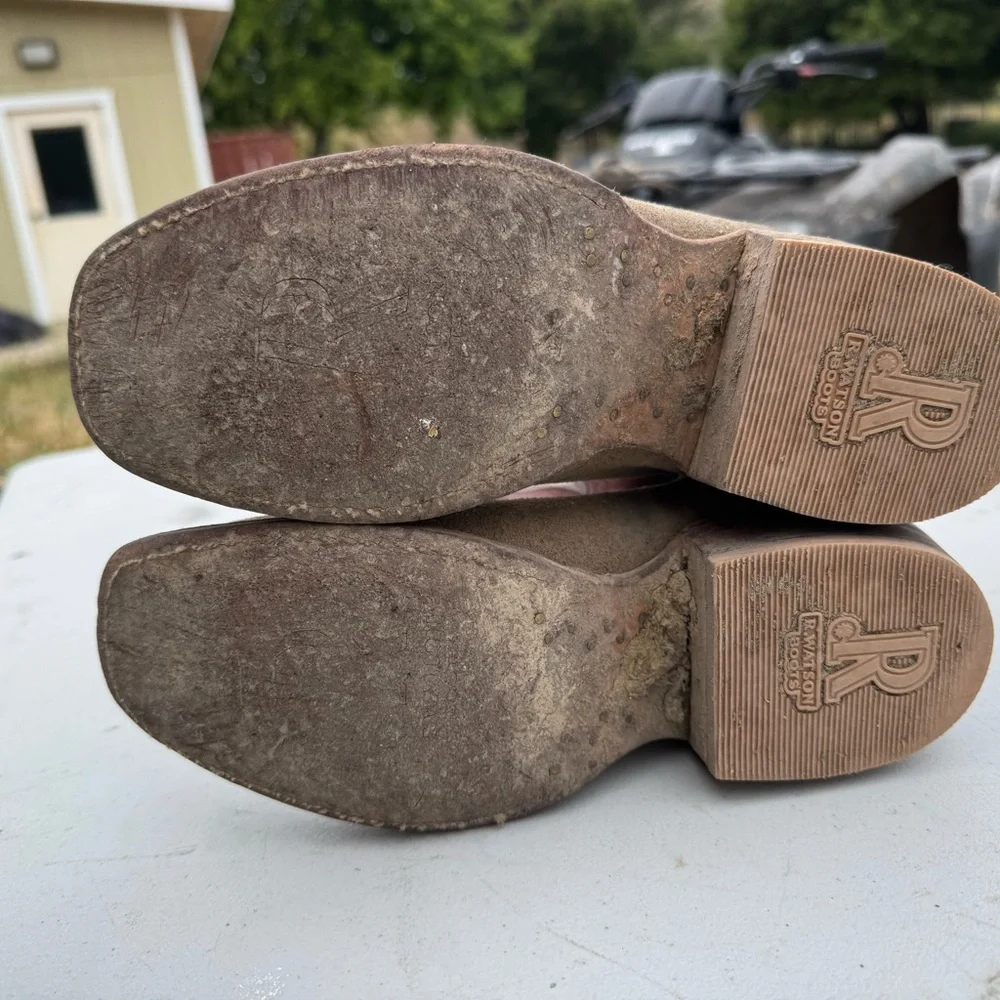 Red and Tan Cowboy Boots - Picture 5 of 5